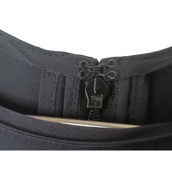 Fendi Navy Blue Long Sleeve Dress Size 38 IT | Made in Italy Designer Sheath - Picture 10 of 16